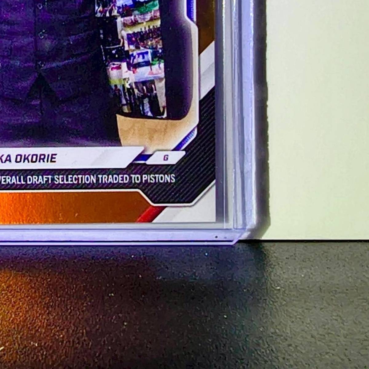 Ebuka Okorie 2026 NBA Rookie Topps Now Draft #EOK2 Orange Foil Card 13/25