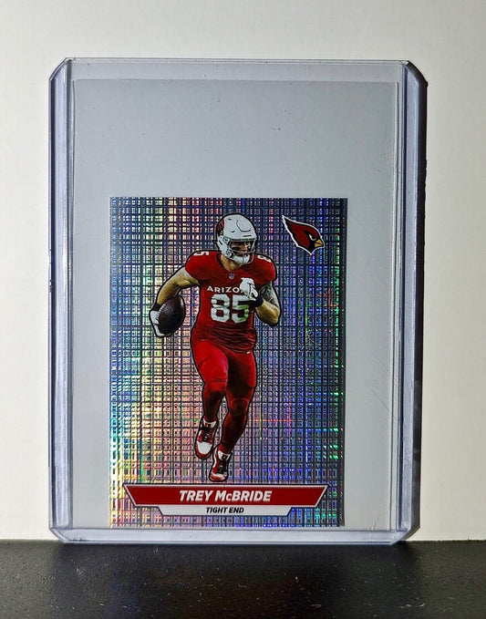 Trey McBride 2024 Panini NFL Sticker #500 Foil Arizona Cardinals