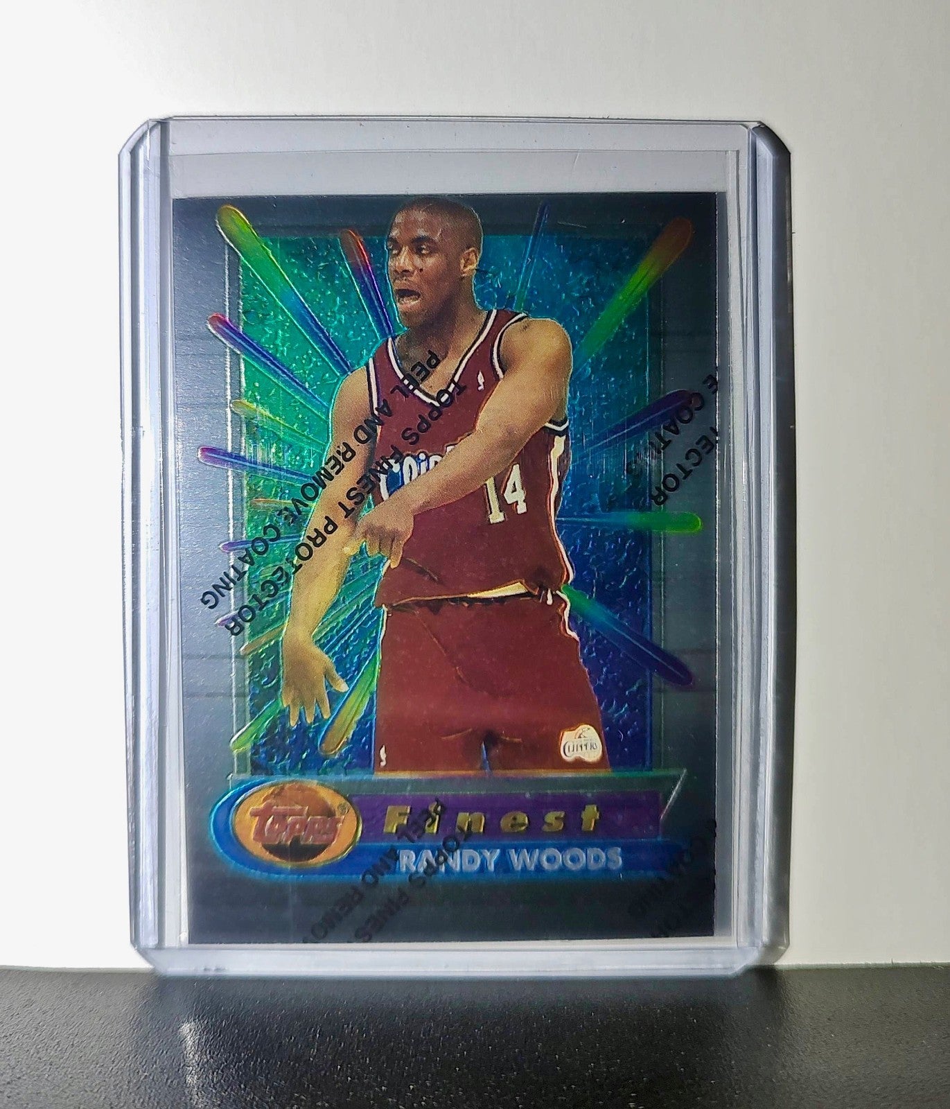 Randy Woods 1994-95 Topps Finest #241 Basketball Card