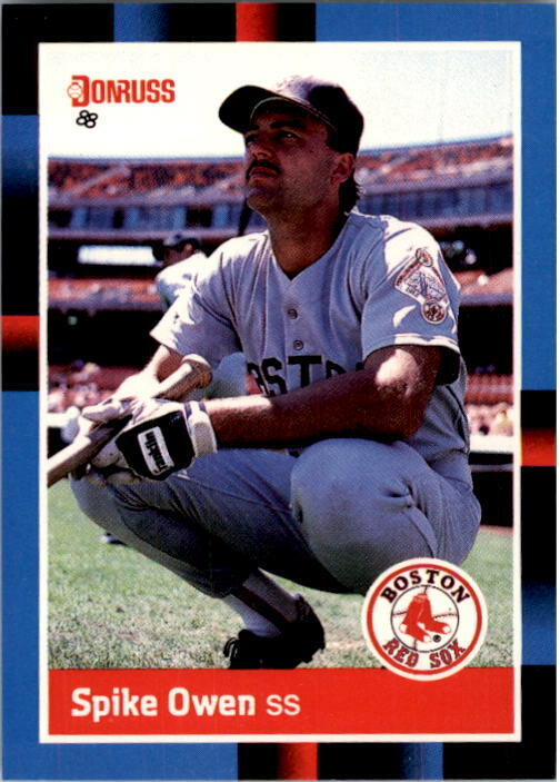 1988 Spike Owen Donruss Baseball Card #544