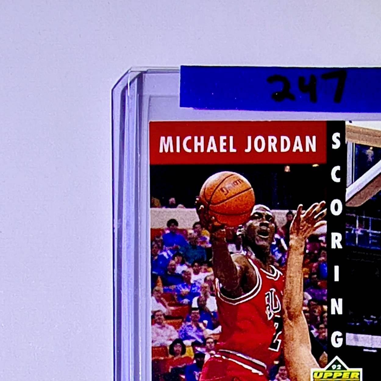 Michael Jordan Scottie Pippen 1992-93 Upper Deck Scoring Threats #62 Card Bulls