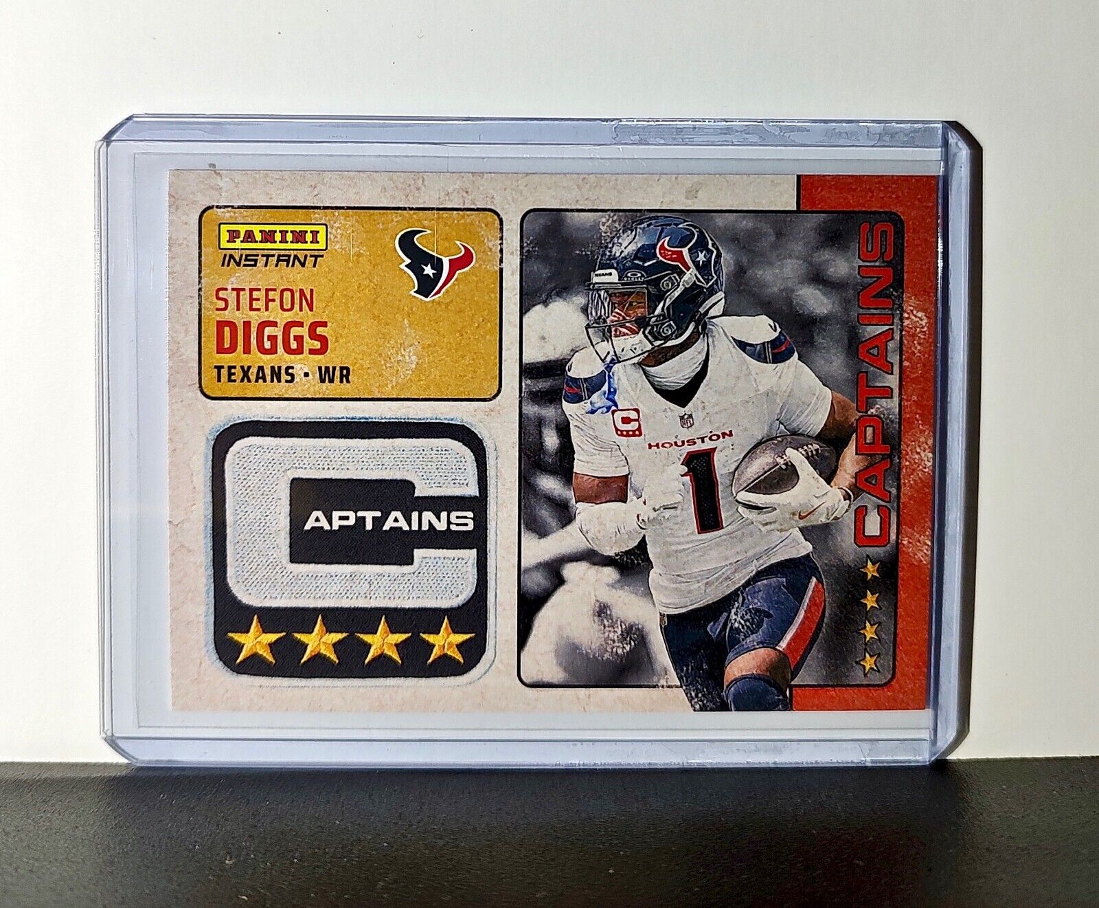 Stefon Diggs 2024 Panini Captains NFL #35 Card Houston Texans 1/351