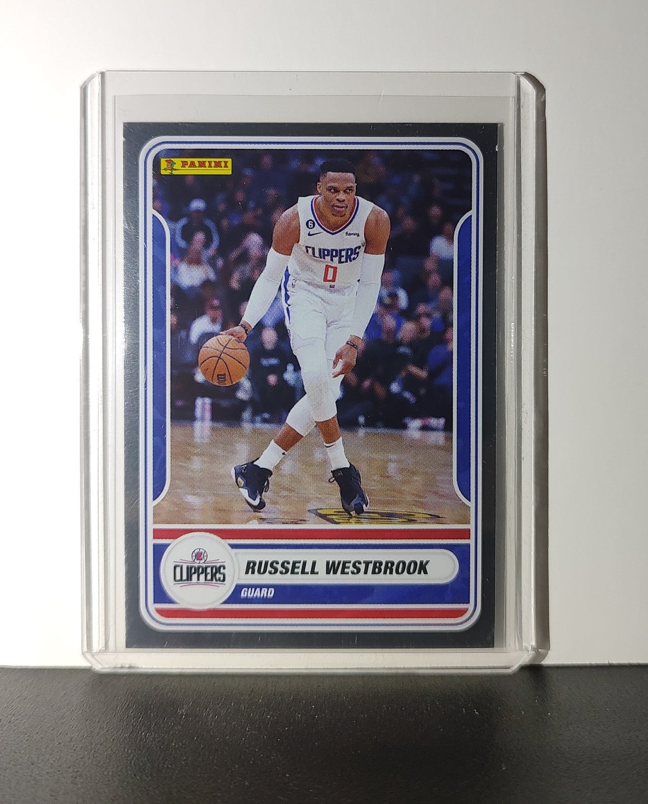Russell Westbrook 2023-24 Panini NBA Sticker Foil Card #69 Los Angeles Clippers