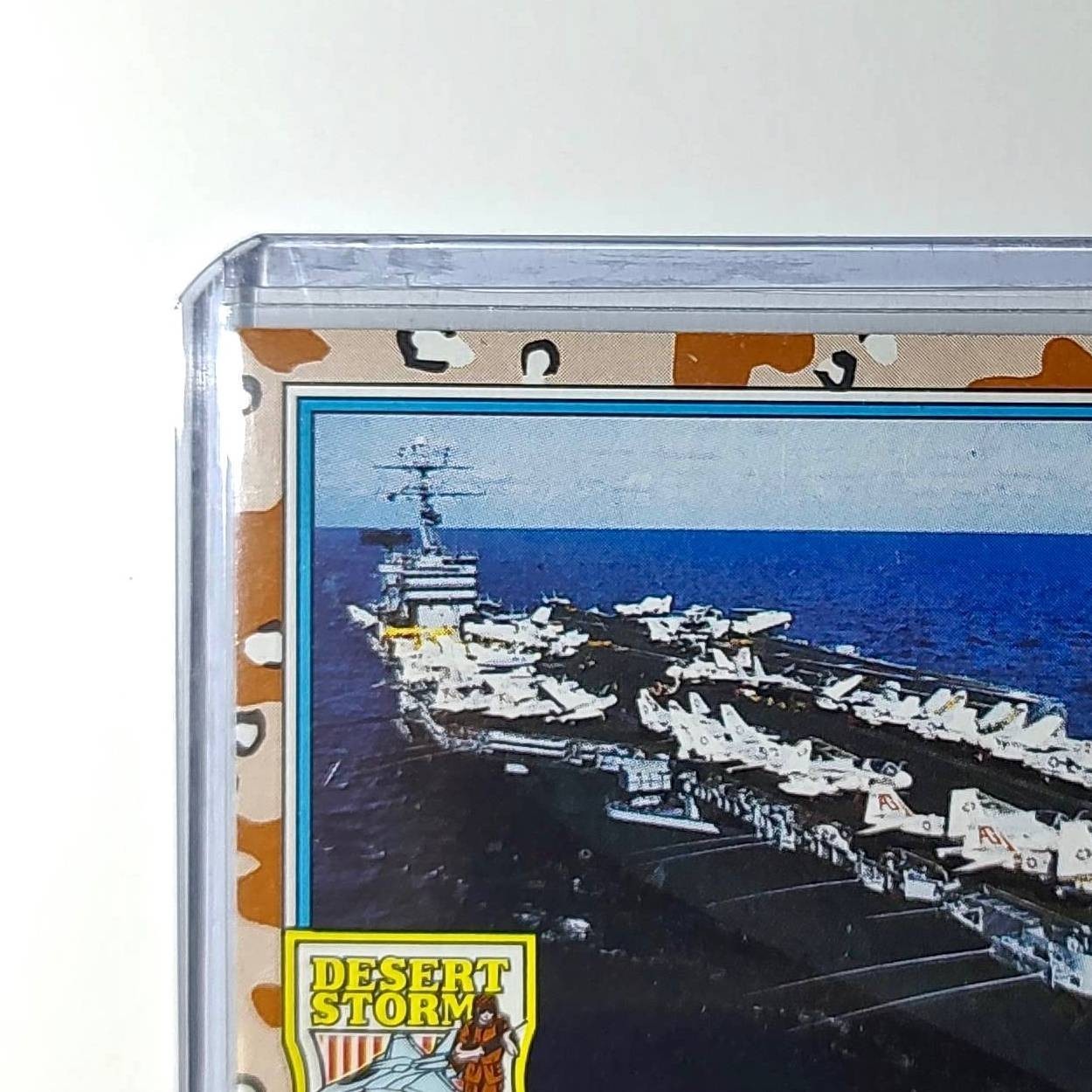 USS Dwight D. Eisenhower 1991 Topps Desert Storm #120 Card