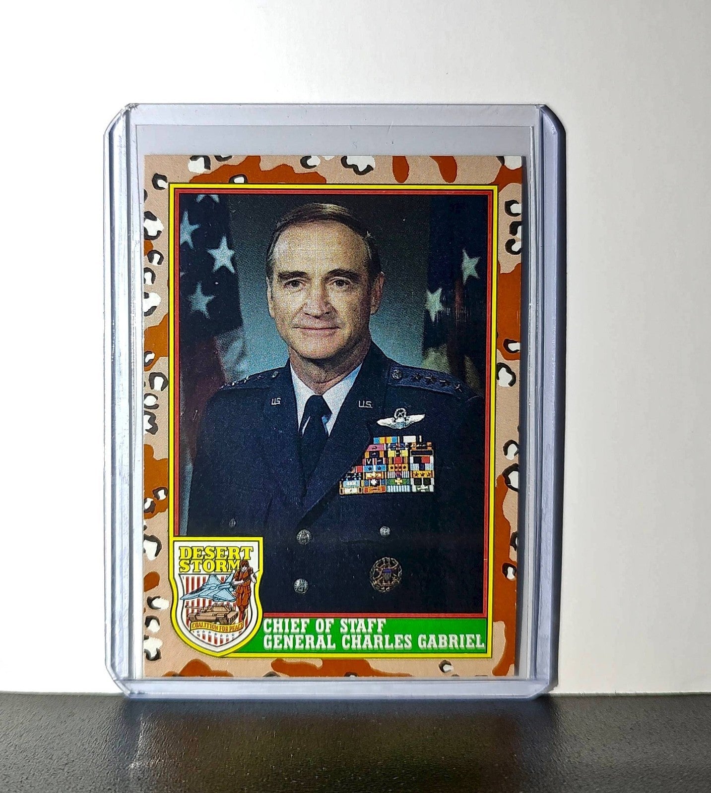 General Charles A. Horner 1991 Topps Desert Storm #7 Card
