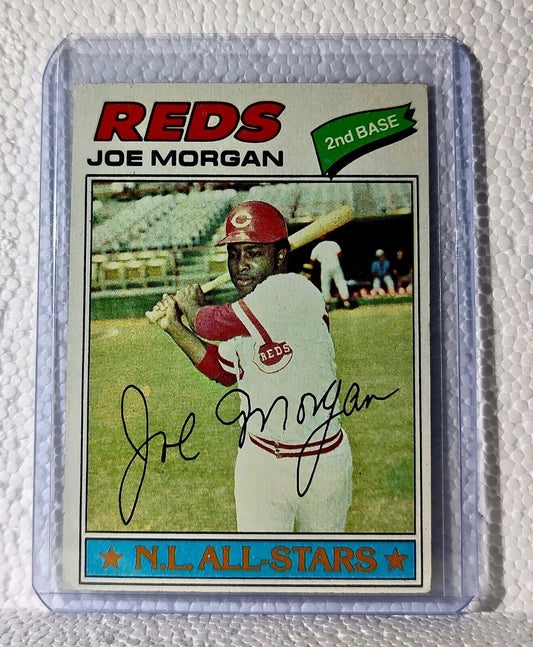 Joe Morgan 1977 Topps MLB #100 Baseball Card Cincinnati Reds