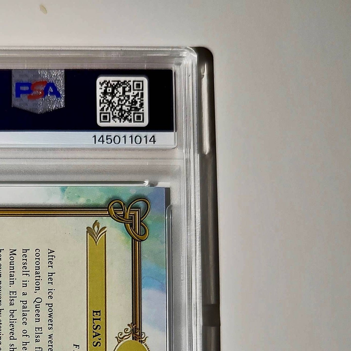 Elsa's Ice Palace 2025 Topps Disney #C-18 Card Frozen PSA 10