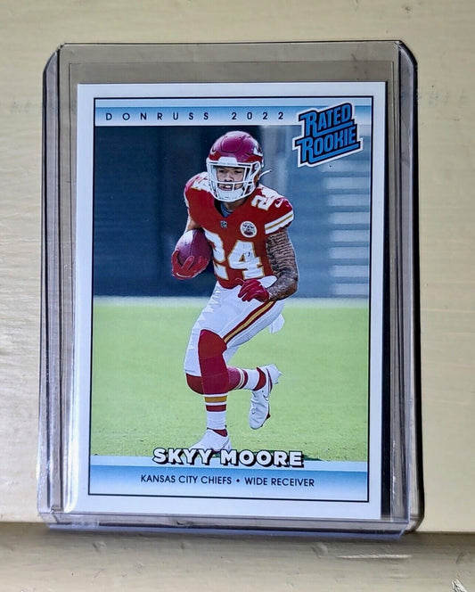 Skyy Moore 2022 NFL Panini #20 Rated Rookie Retro Football Card 1/4094