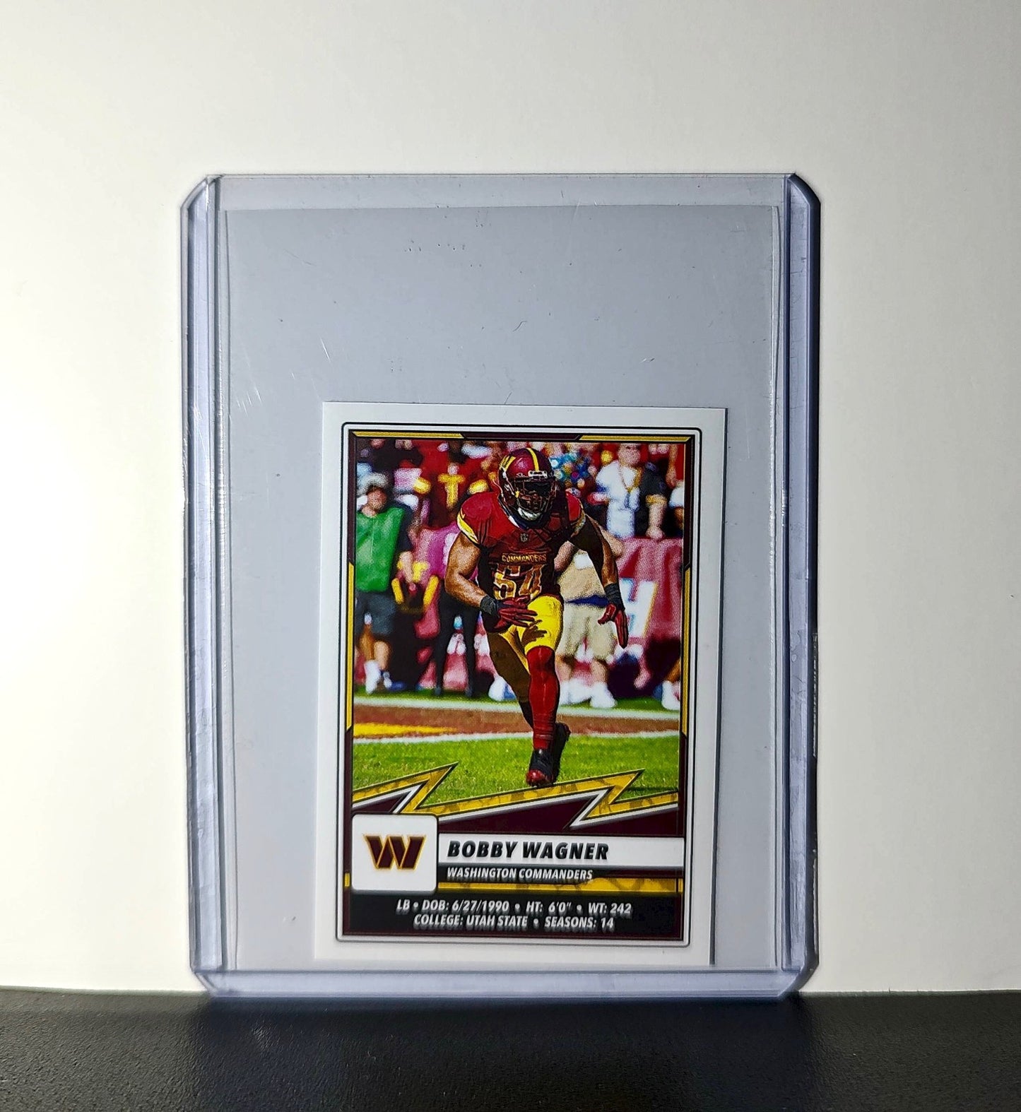 Bobby Wagner 2025 Panini NFL #353 Sticker Washington Commanders