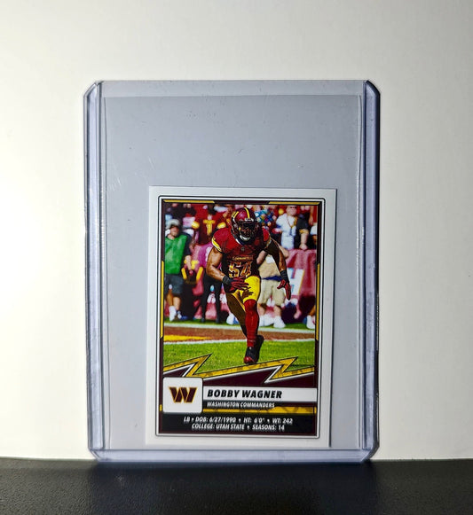 Bobby Wagner 2025 Panini NFL #353 Sticker Washington Commanders