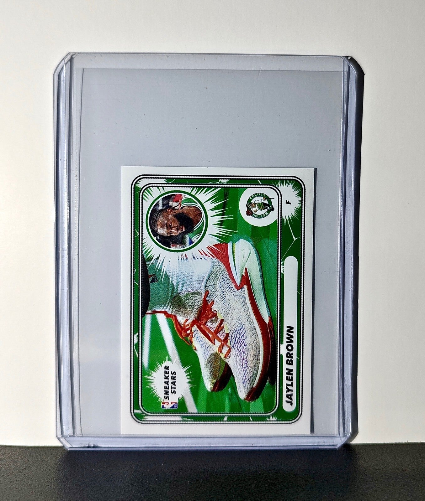 Jaylen Brown Sneaker Stars 2024-25 Panini NBA #33 Sticker Card Boston Celtics