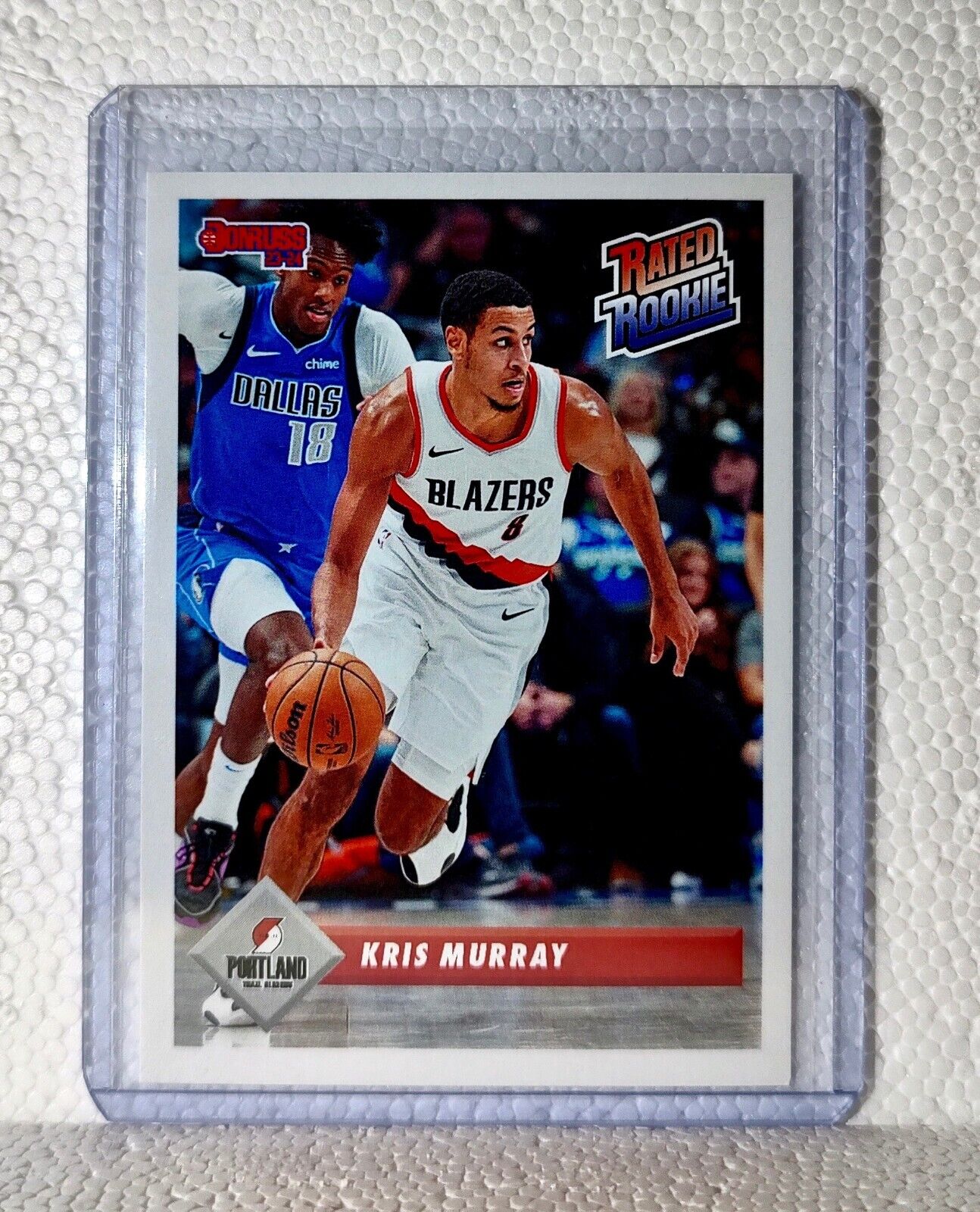 Kris Murray 2023-24 Panini NBA #21 Rated Rookie Retro Card Trail Blazers 1/715