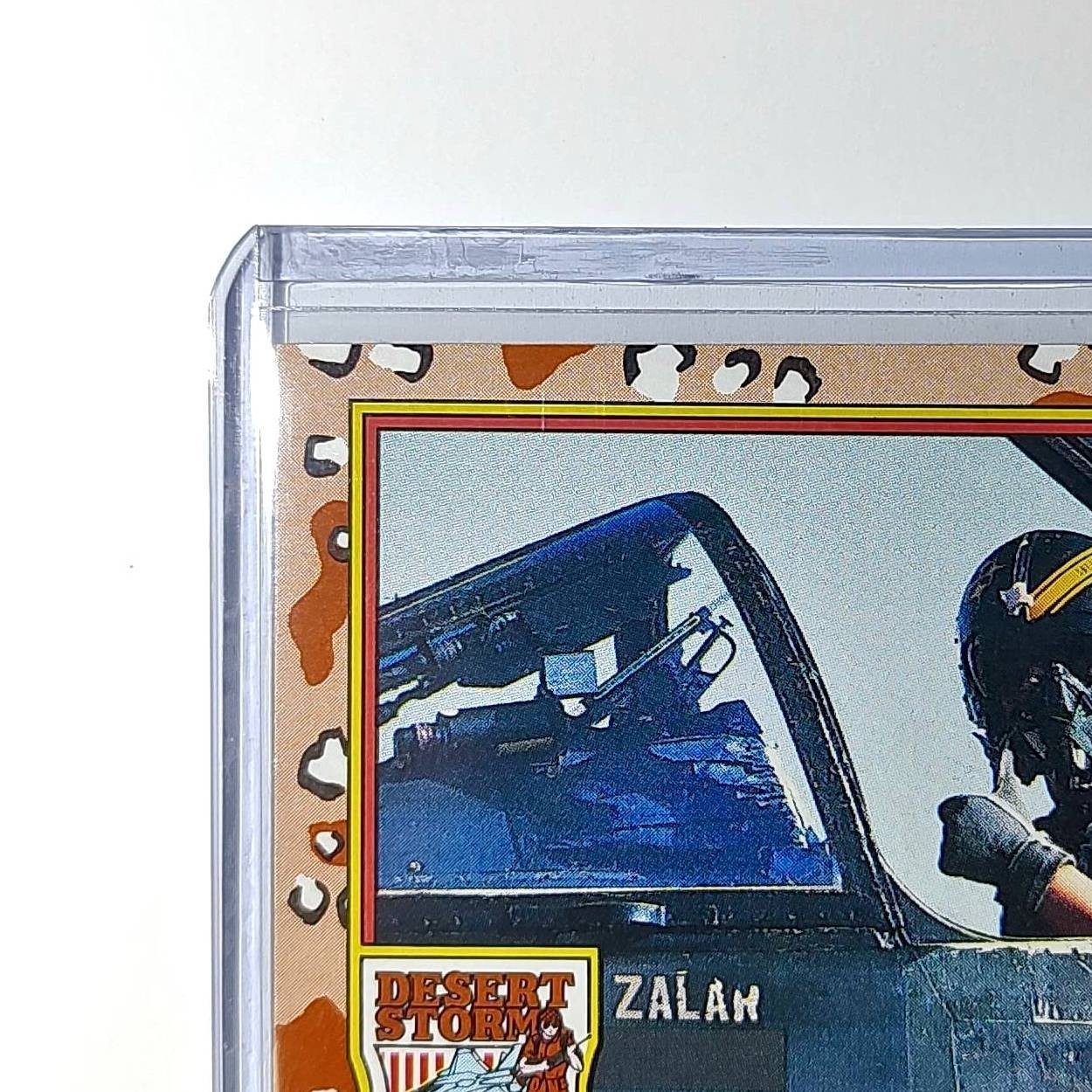 Ready in the Cockpit 1991 Topps Desert Storm #75 Card