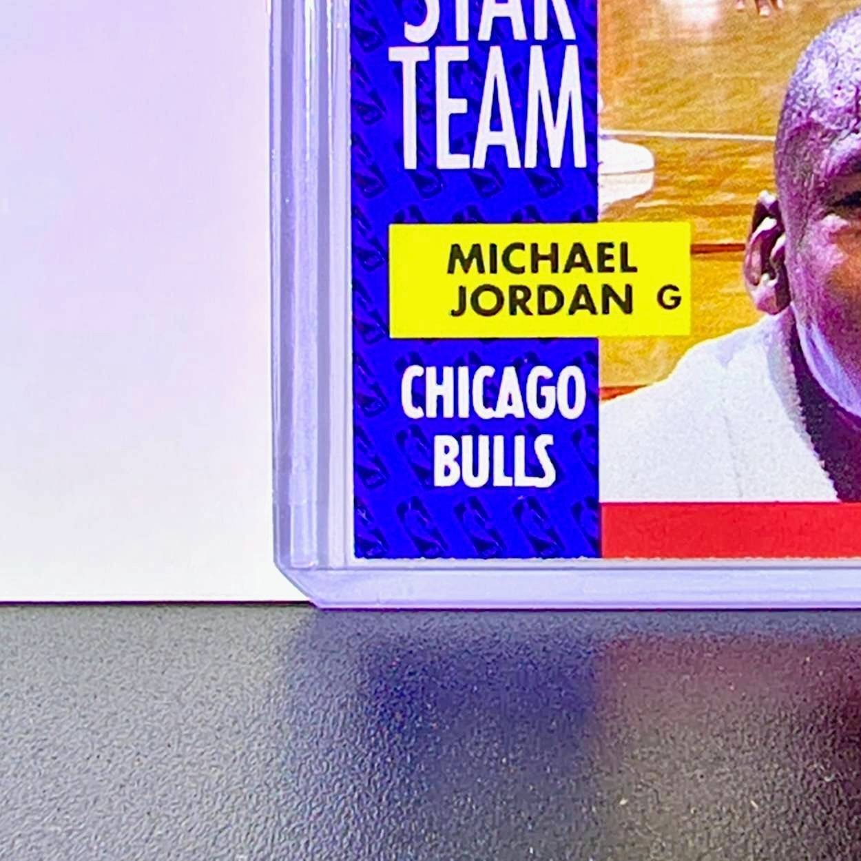 Michael Jordan 1991-92 Fleer All-Star Team #211 Basketball Card Chicago Bulls