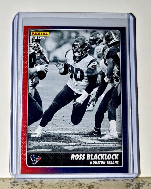 Ross Blacklock 2020 Panini NFL #4 Black and White Rookies Card Texans 1 of 518