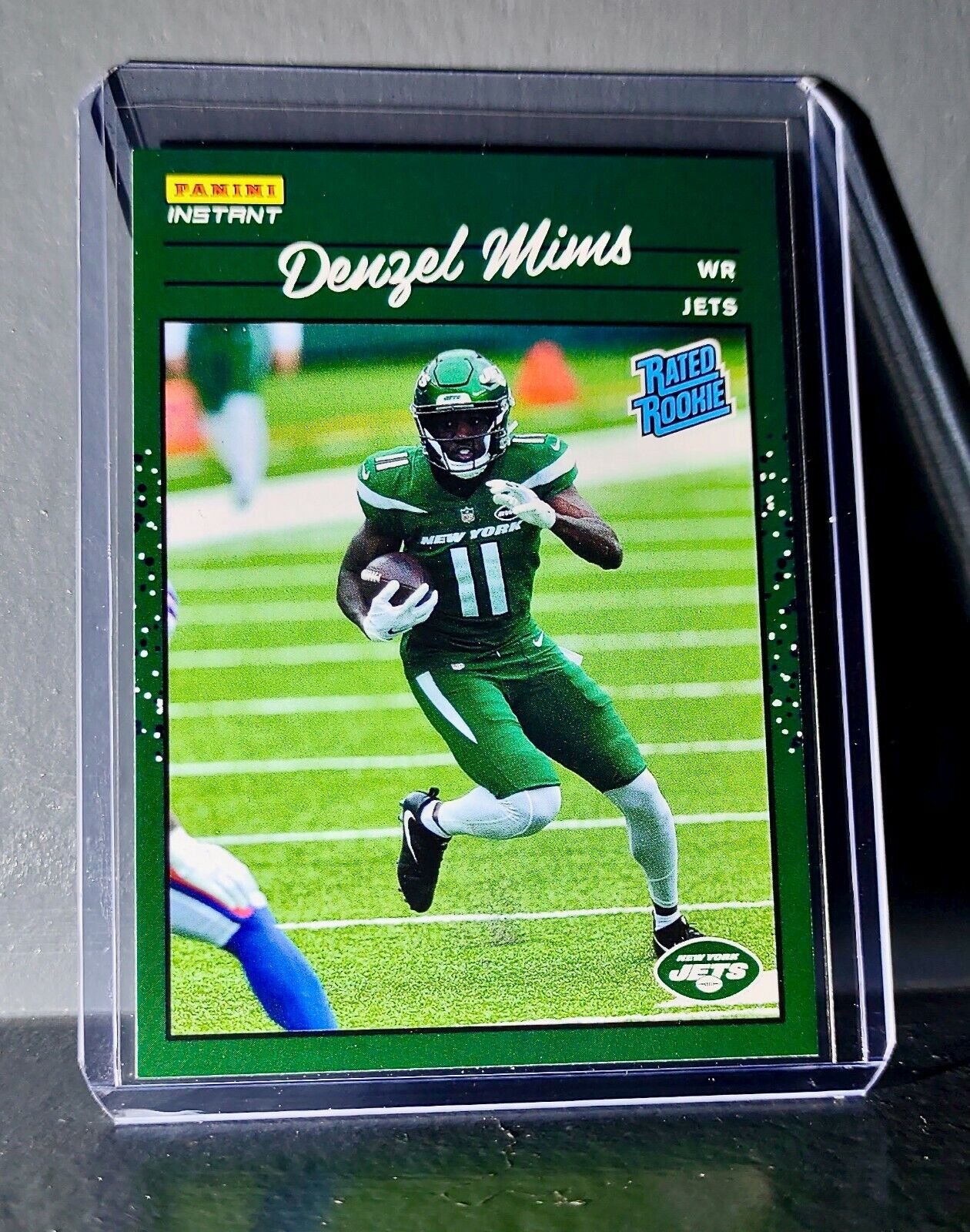 Denzel Mims 2020 Panini NFL Rated Rookie Retro #25 Rookie Football Card 1/2044