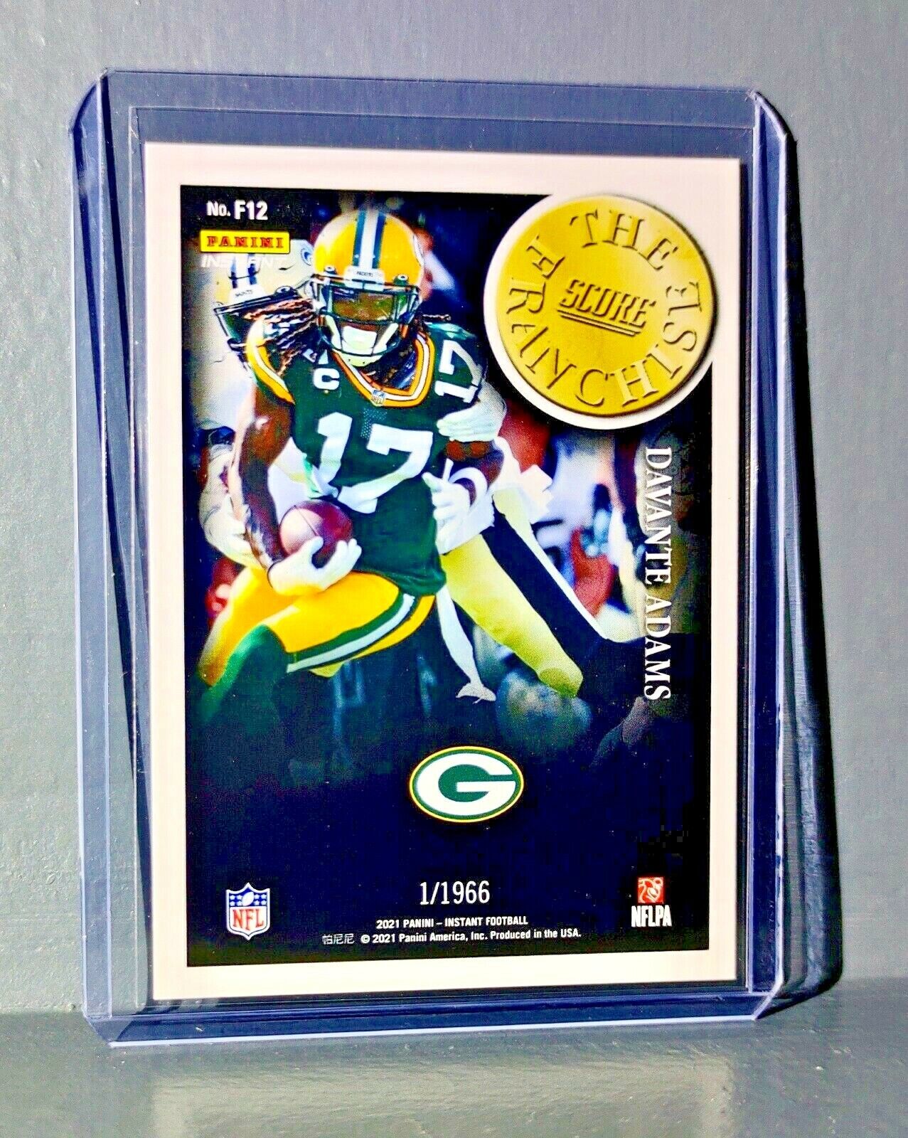 Davante Adams 2021 Panini NFL Score The Franchise #12 Card 1/1966