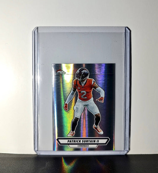 Patrick Surtain II 2025 Panini NFL #235 Foil Sticker Broncos