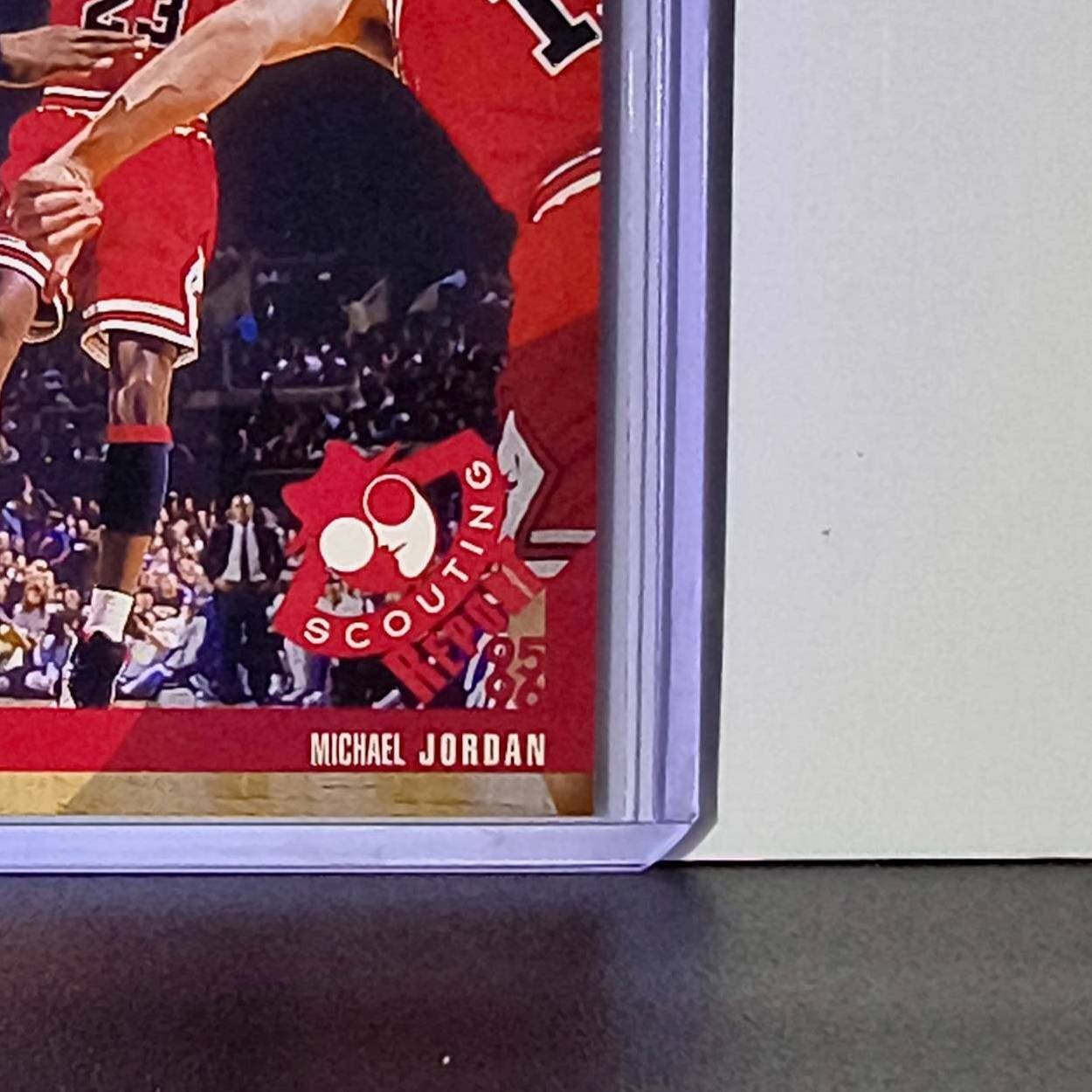 Michael Jordan 1995-96 Collector's Choice #324 Basketball Card Chicago Bulls