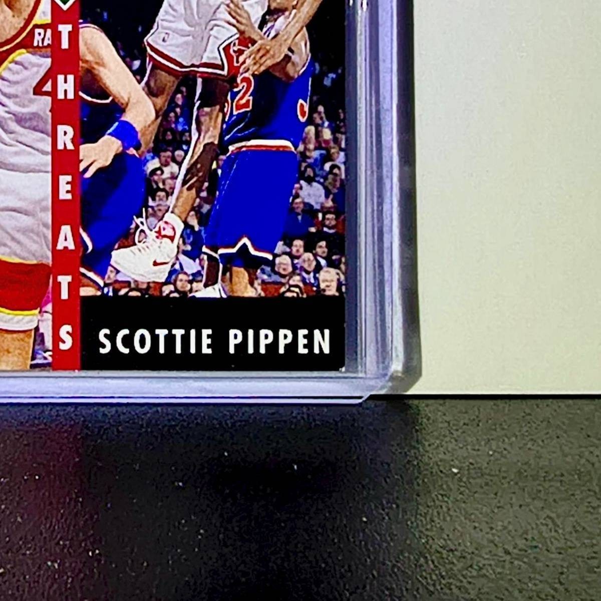 Michael Jordan Scottie Pippen 1992-93 Upper Deck Scoring Threats #62 Bulls