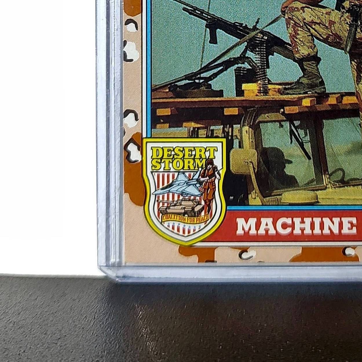 Machine Gun 1991 Topps Desert Storm #95 Card
