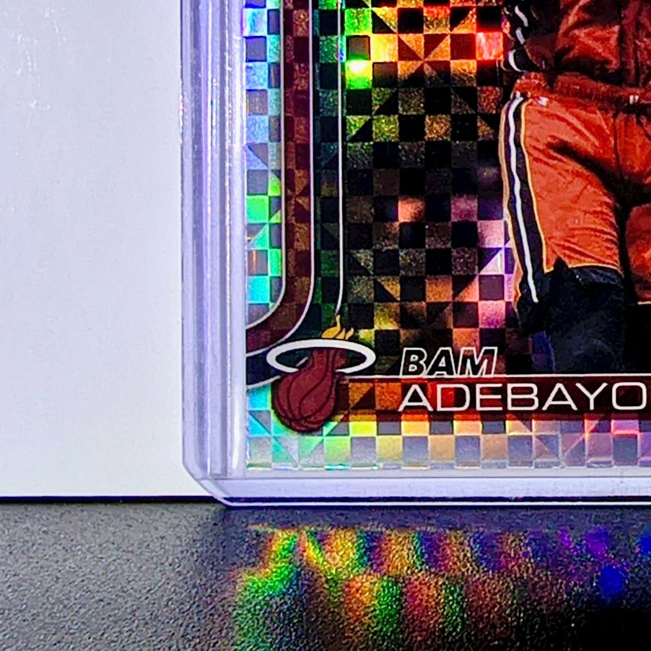 Bam Adebayo 2025-26 NBA Topps Chrome Update X-Fractor #35 Card Miami Heat
