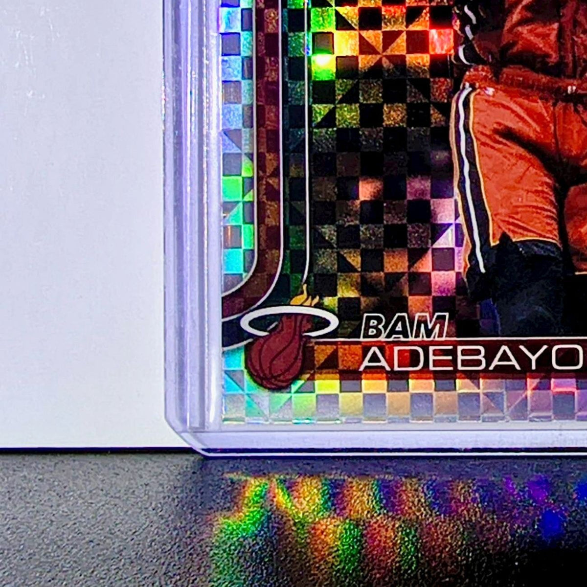 Bam Adebayo 2025-26 NBA Topps Chrome Update X-Fractor #35 Card Miami Heat