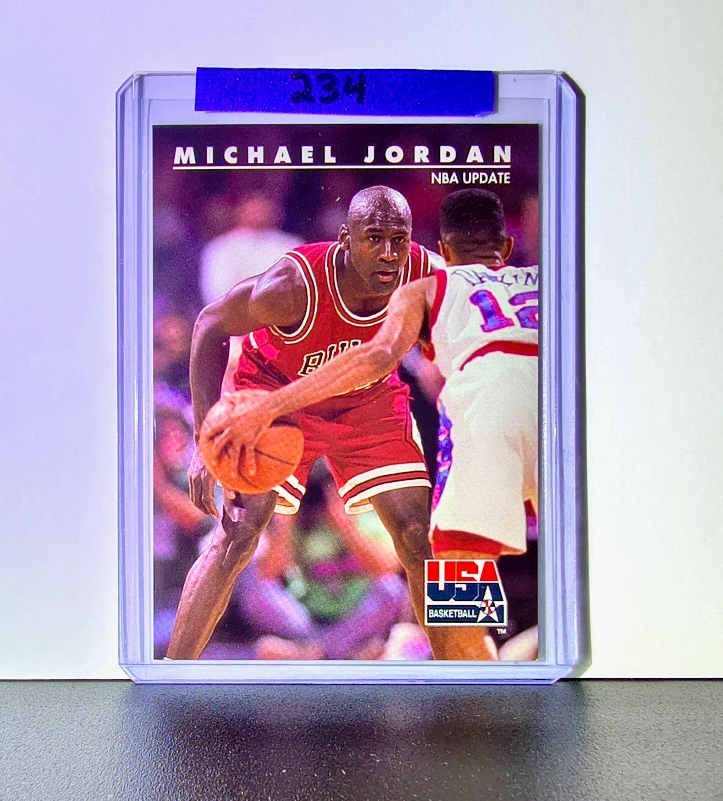 Michael Jordan 1992-93 Skybox USA Basketball #37 Basketball Card Chicago Bulls