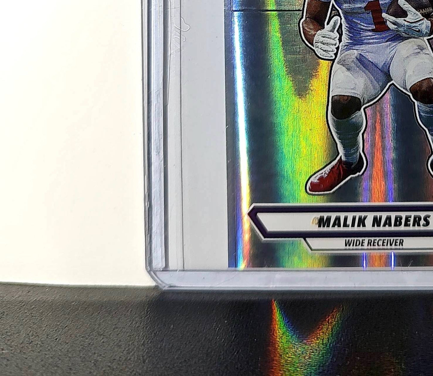 Malik Nabers 2025 Panini NFL #311 Foil Sticker New York Giants
