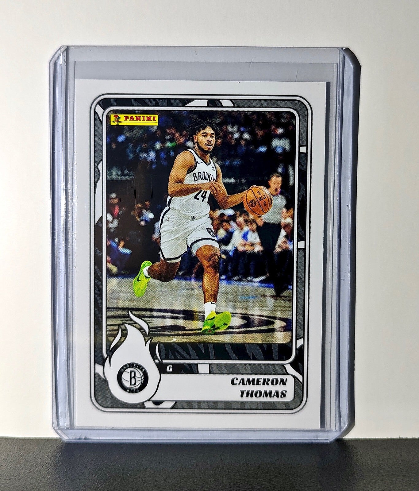 Cameron Thomas 2024-25 Panini NBA #20 Sticker Card Brooklyn Nets