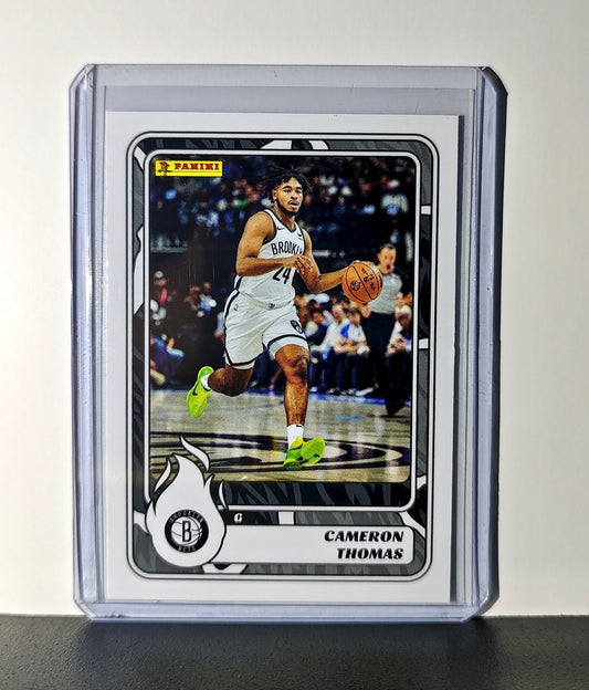 Cameron Thomas 2024-25 Panini NBA #20 Sticker Card Brooklyn Nets