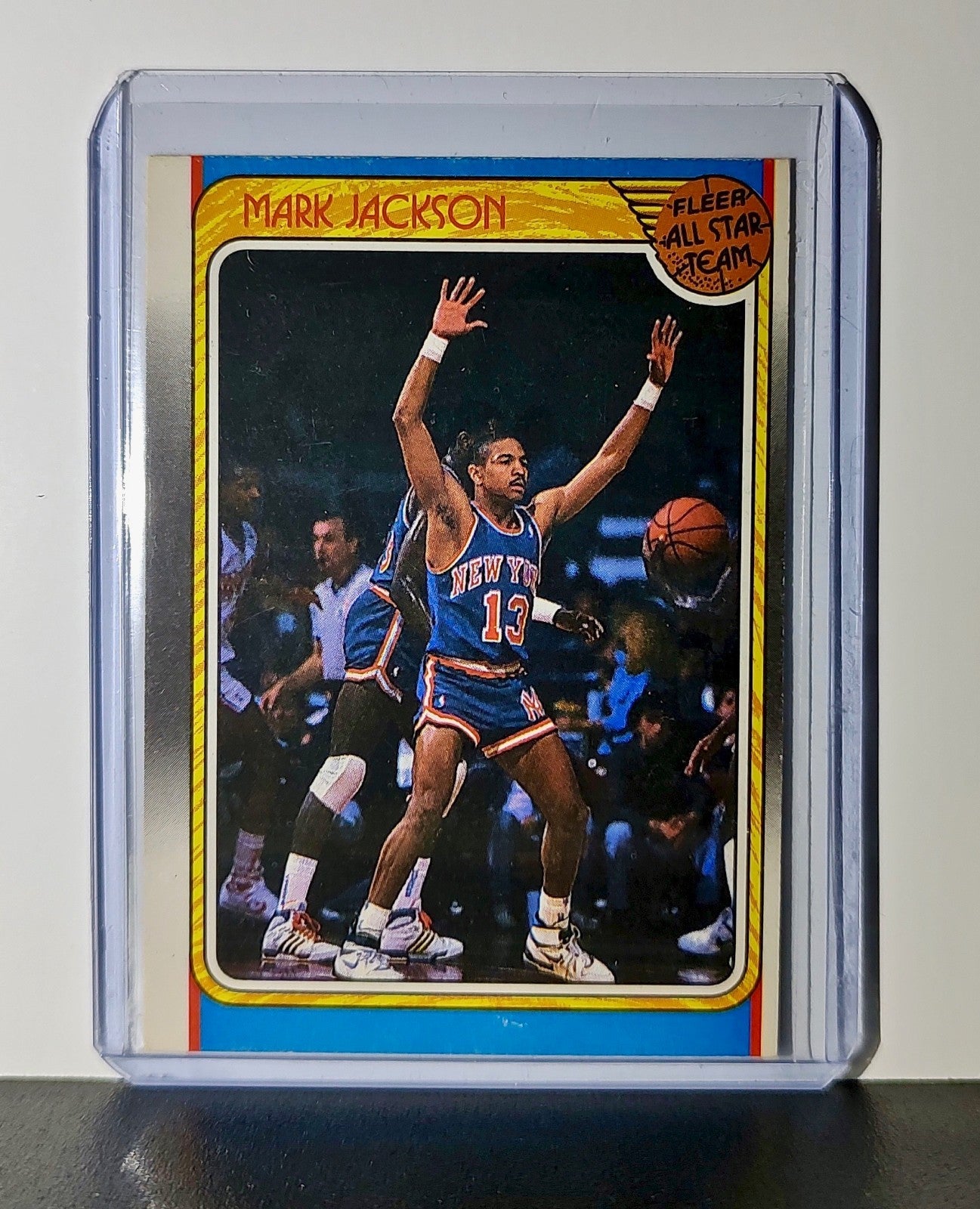 Mark Jackson 1988 Fleer All Star Team NBA #121 Card New York Knicks
