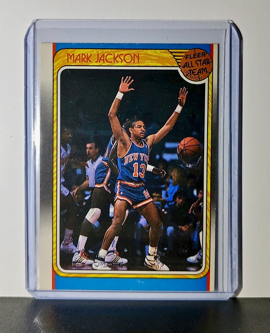 Mark Jackson 1988 Fleer All Star Team NBA #121 Card New York Knicks
