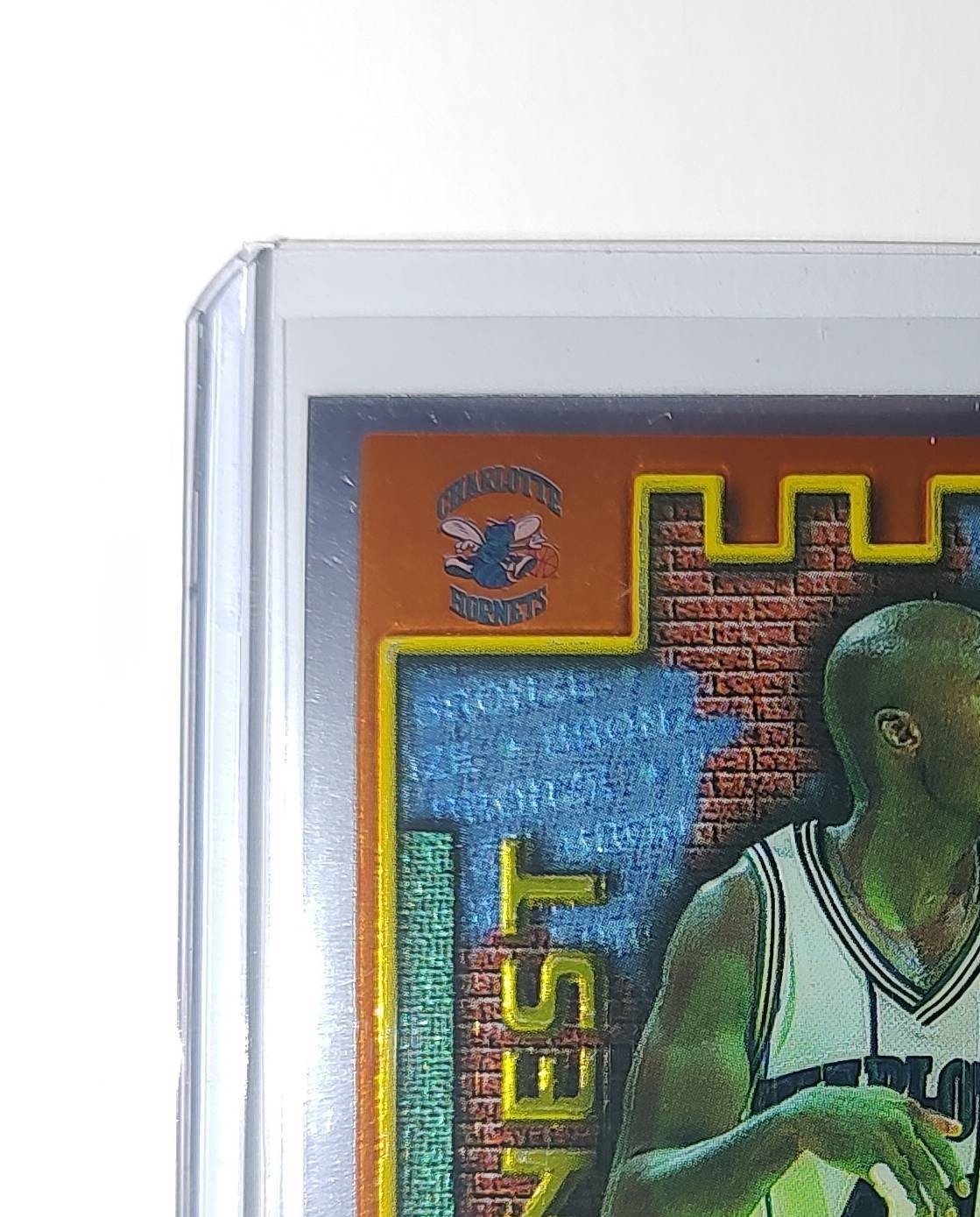 Glen Rice 1995-96 Topps Finest NBA #M32 Mysterly Hornets