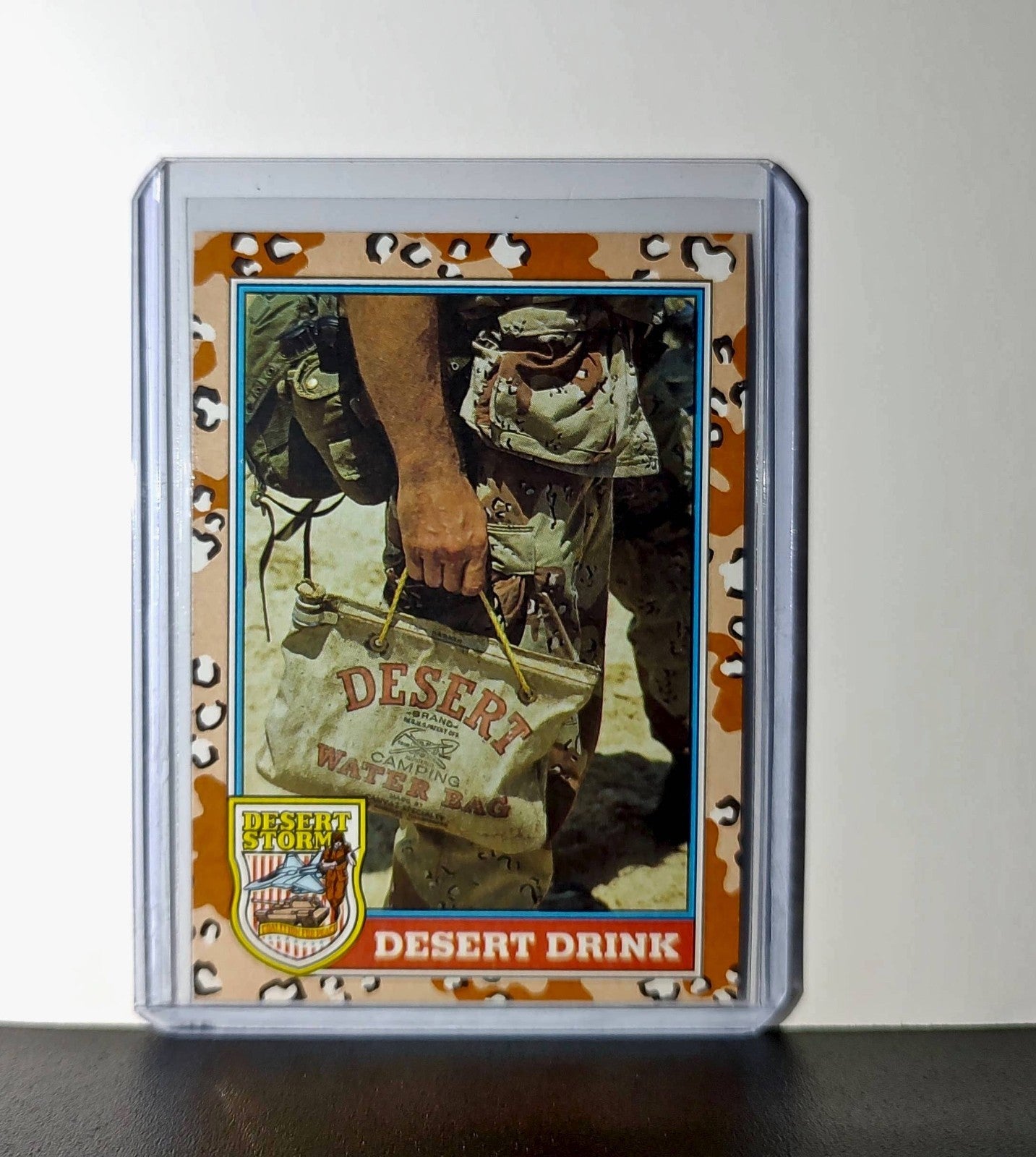 Desert Drink 1991 Topps Desert Storm #154 Card