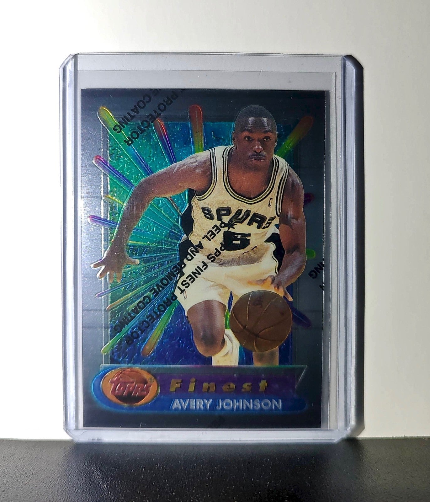 Avery Johnson 1994-95 Topps Finest #318 Basketball Card