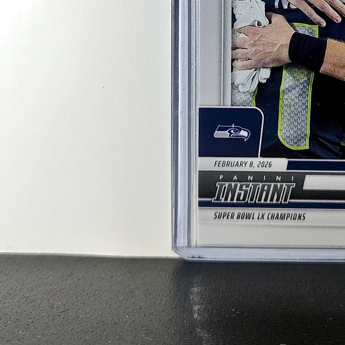 Jake Bobo 2026 Panini NFL Super Bowl LIX Champions #30 Card Seattle Seahawks