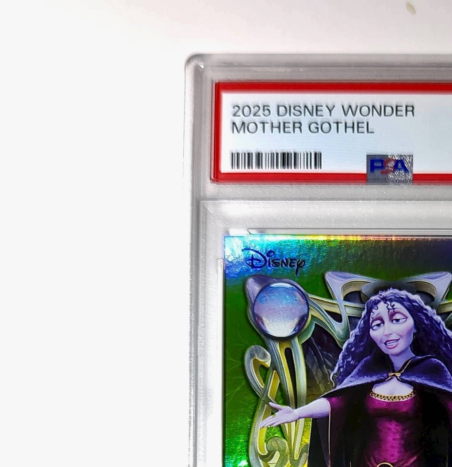 Mother Gothel 2025 Topps Disney Wonder #181 Card Tangled PSA 9