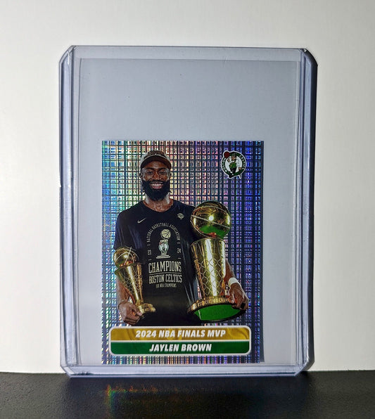 Jaylen Brown 2024-25 Panini NBA #32 Basketball Sticker Card Boston Celtics