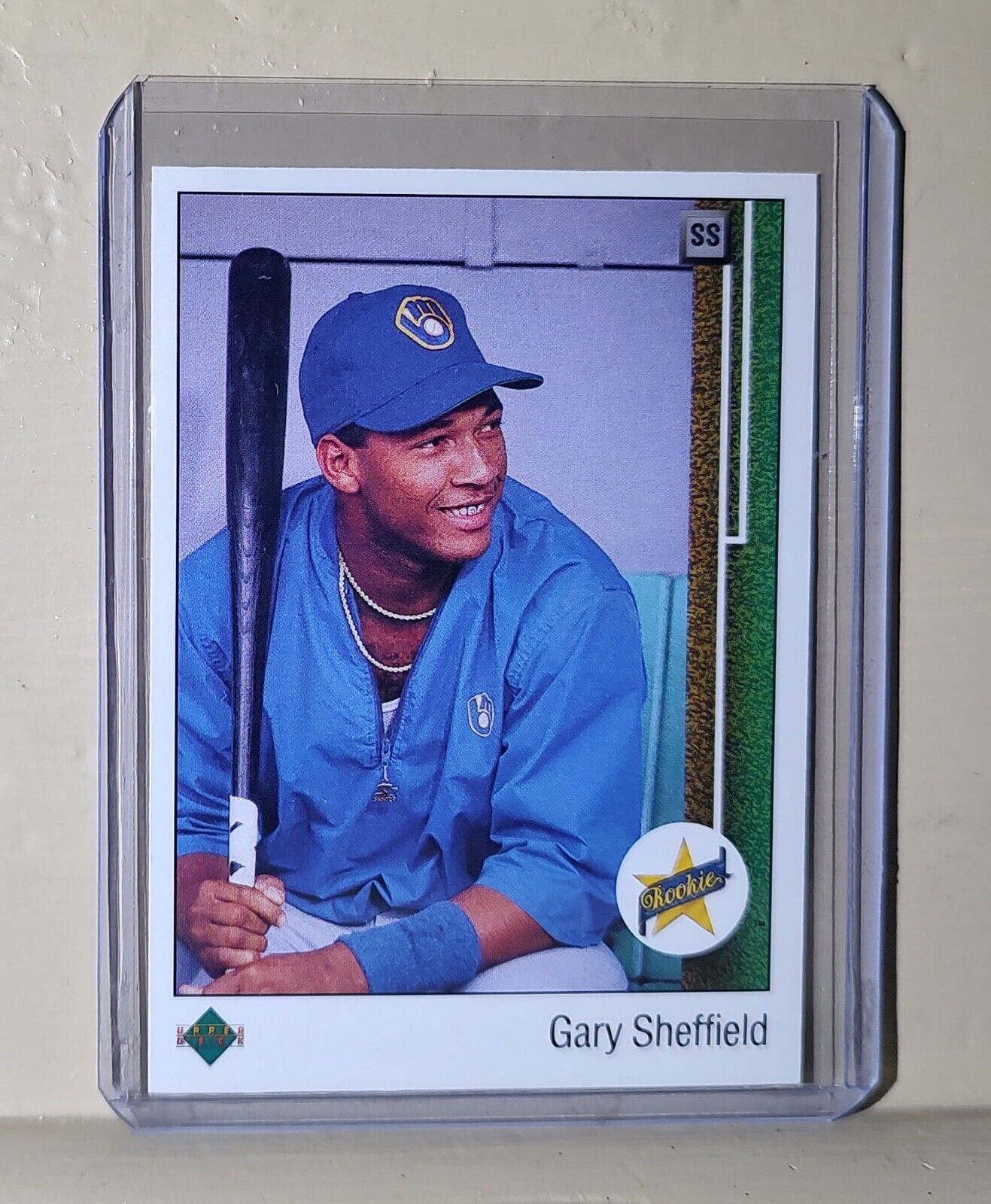 Gary Sheffield 1988 Upper Deck MLB #13 Rookie Baseball Card Milwaukee Brewers