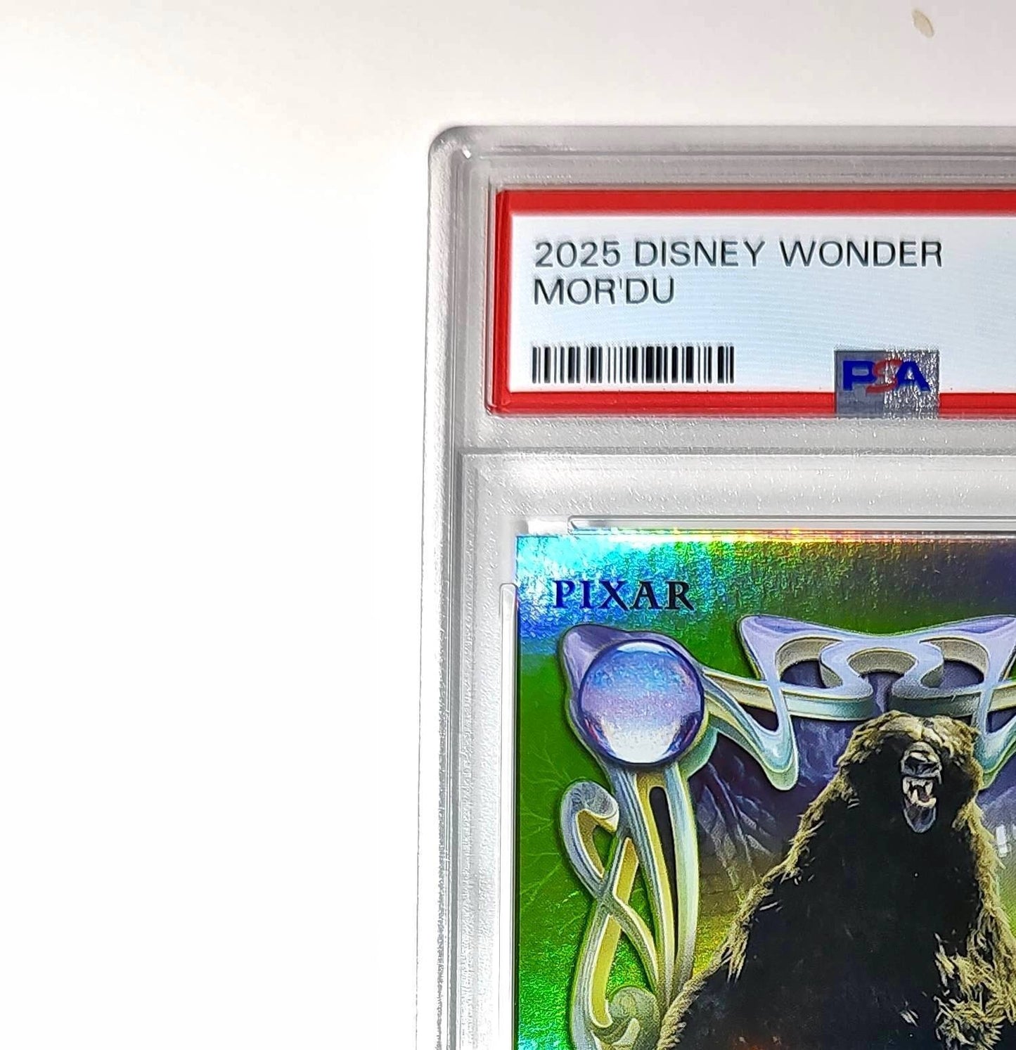 Mor'Du 2025 Topps Disney Wonder #182 Card Brave PSA 9