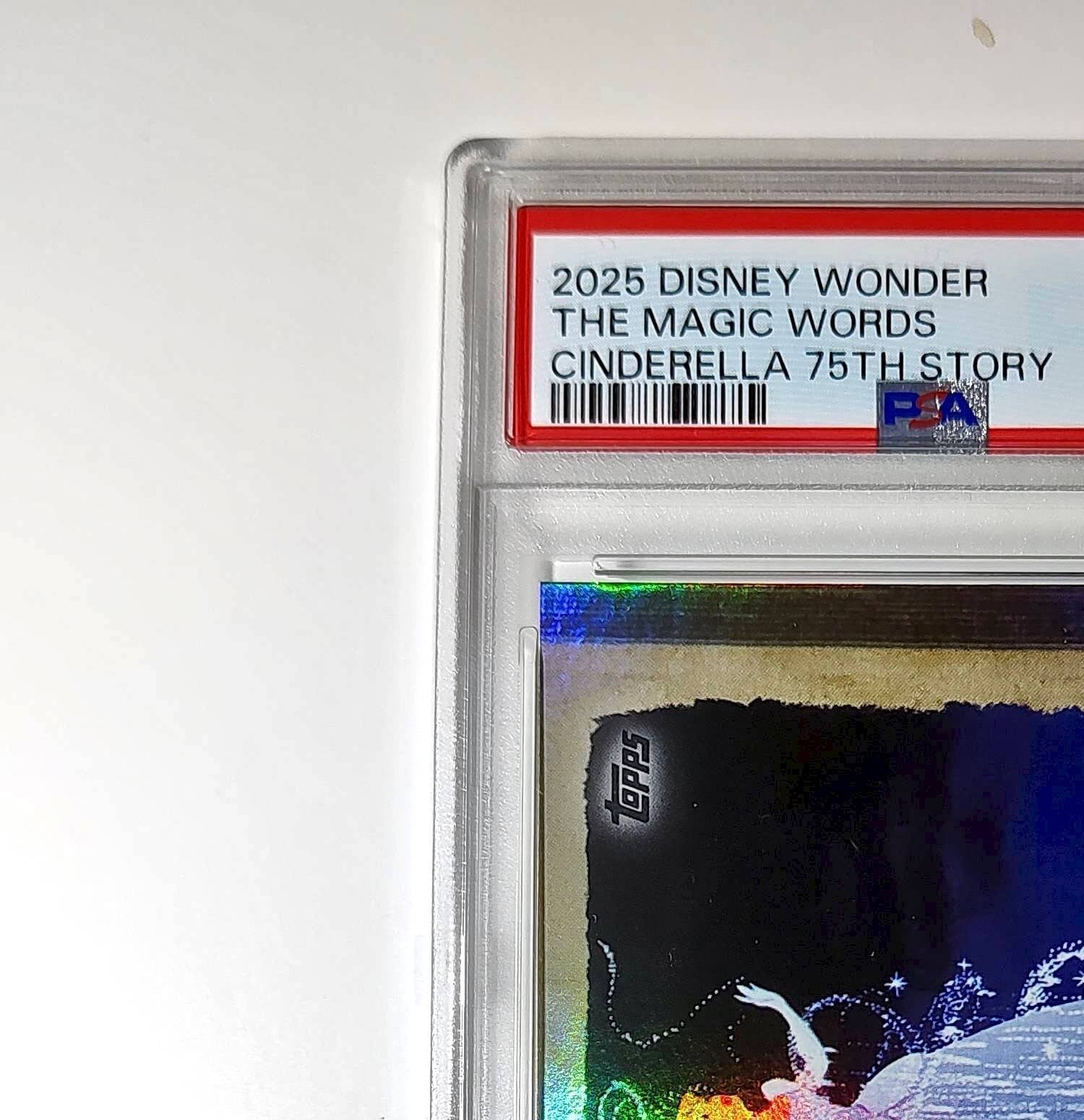 The magic words make a new dress! 2025 Topps Disney #C75-13 PSA 9