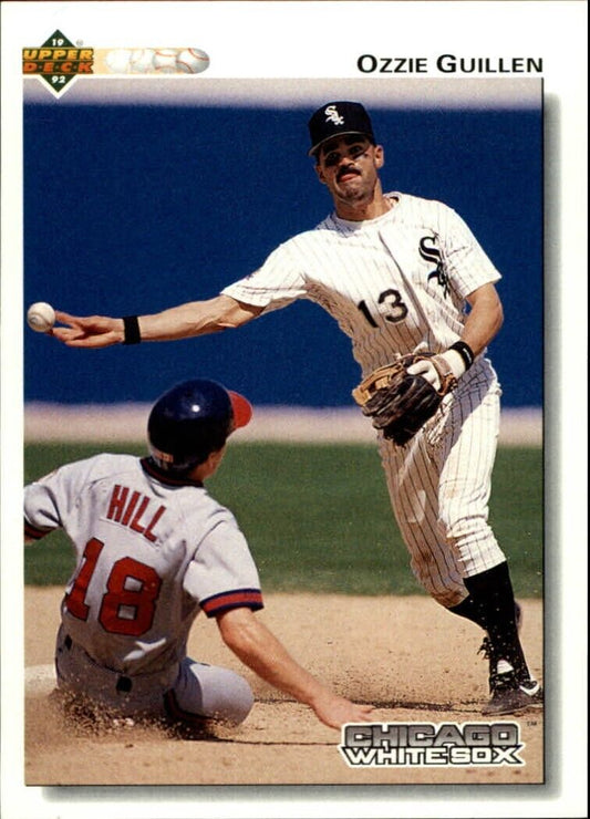 Ozzie Guillen 1992 Upper Deck MLB #436 Baseball Card Chicago White Sox