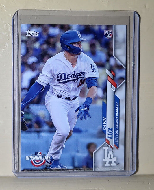 Gavin Lux 2019 Topps MLB 70 Opening Day Rookie Baseball Card Los Angeles Dodgers