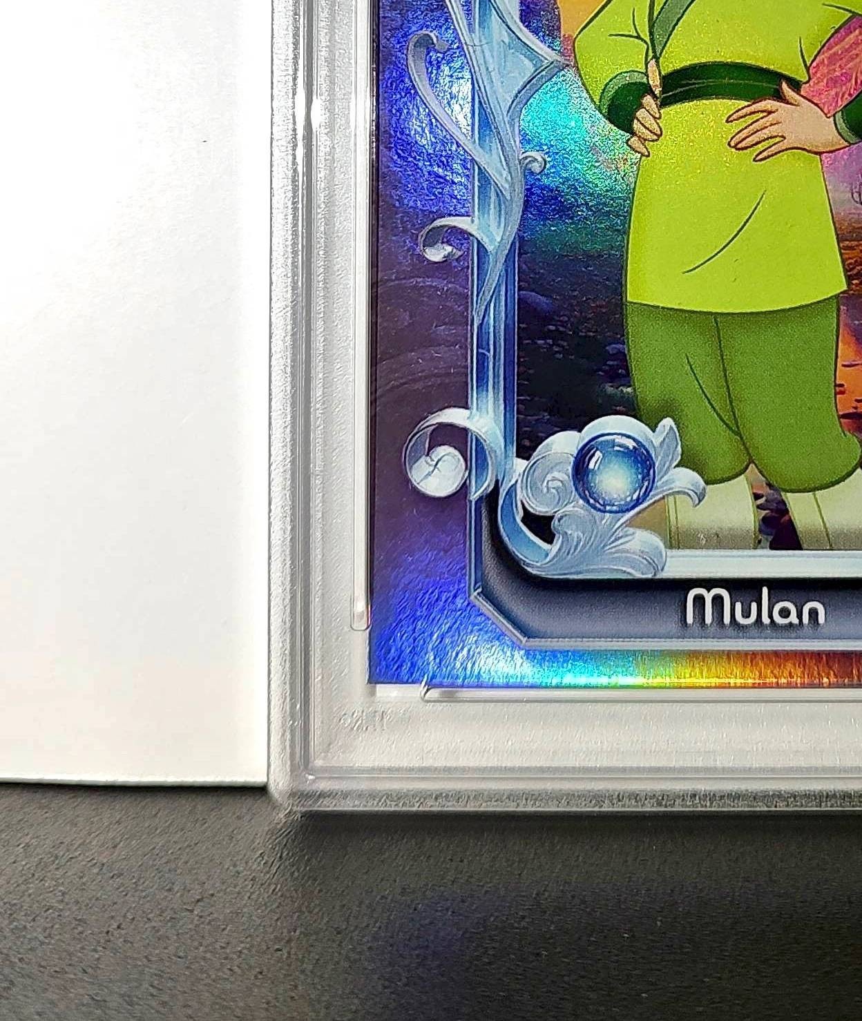 Mulan 2025 Topps Disney Cartoon Princess #158 Card Mulan PSA 10 Gem