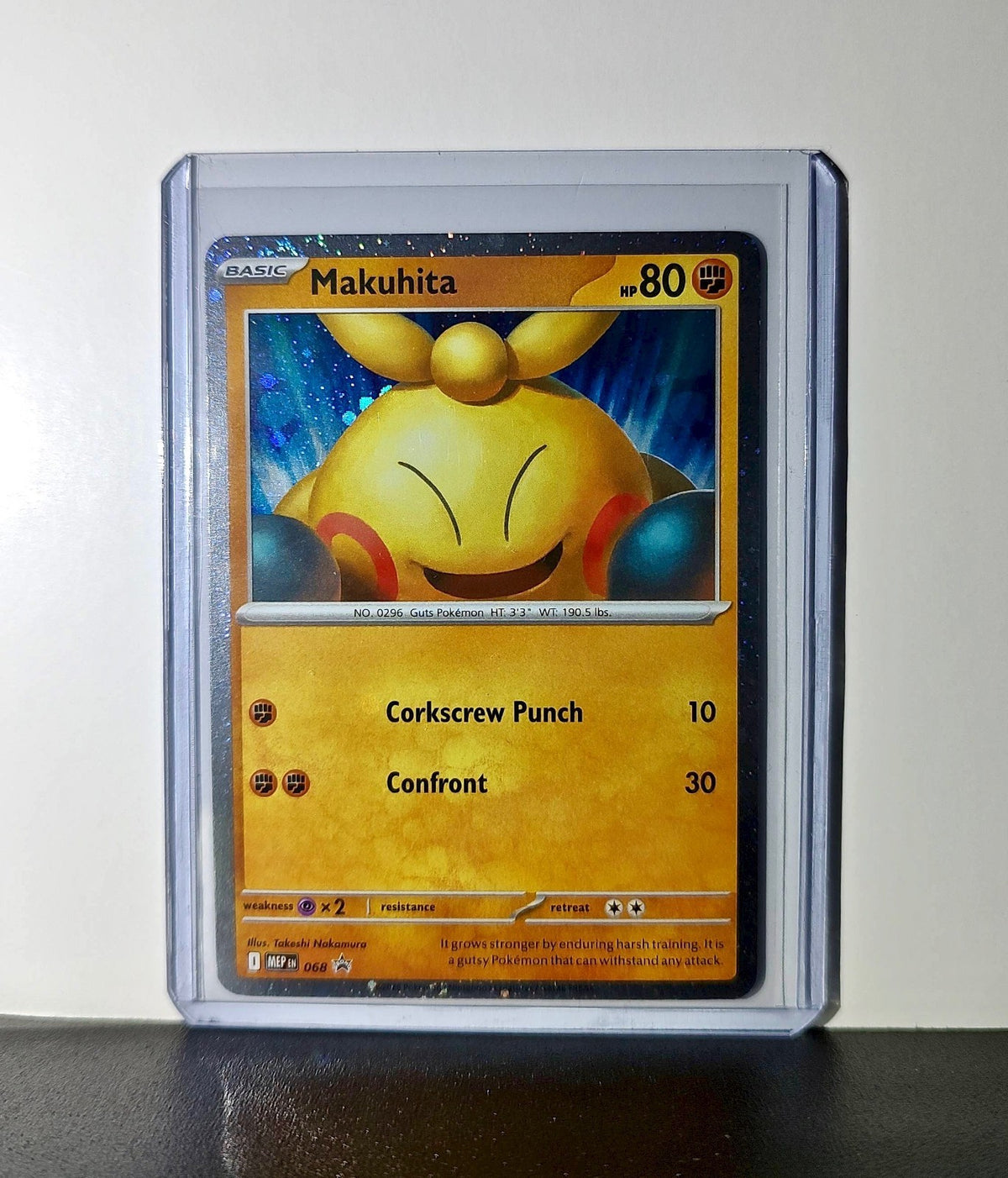 Pokemon Makuhita HP80 Basic 068 Fighting 2025 Perfect Order Mega Evolution