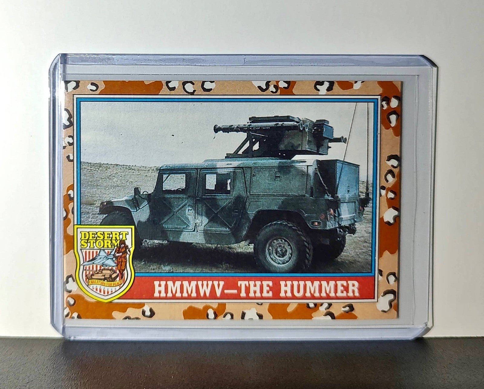 HMMWV – The Hummer 1991 Topps Desert Storm #99 Card
