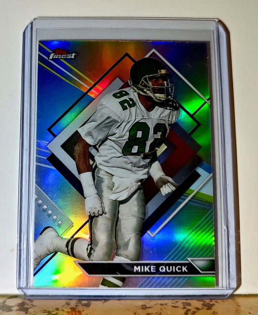 Mike Quick 2023 Topps Finest Refractor NFL #233 Football Card Eagles