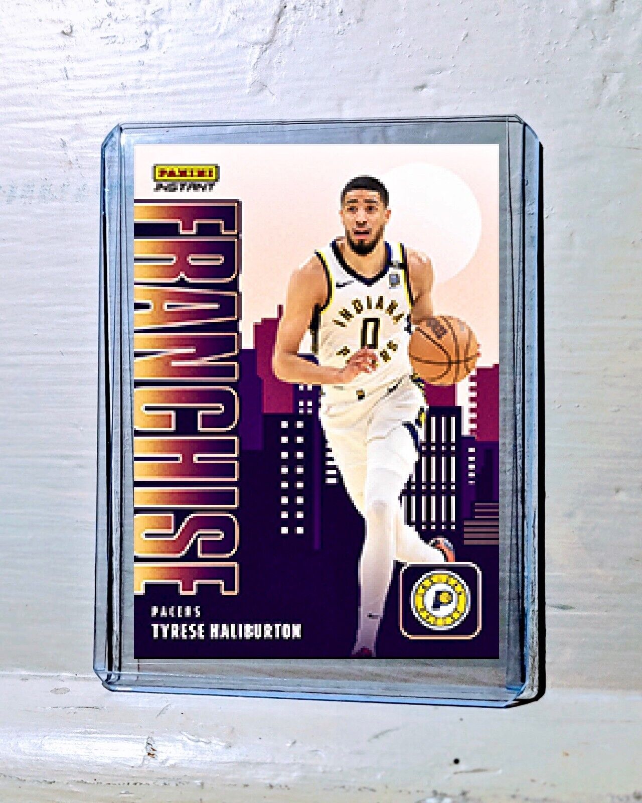 Tyrese Haliburton 2023-24 NBA #6 Franchise Basketball Card Indiana Pacers 1/485