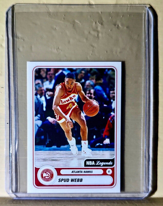 2023-24 Spud Webb Panini NBA Basketball #489 Sticker NBA Legends